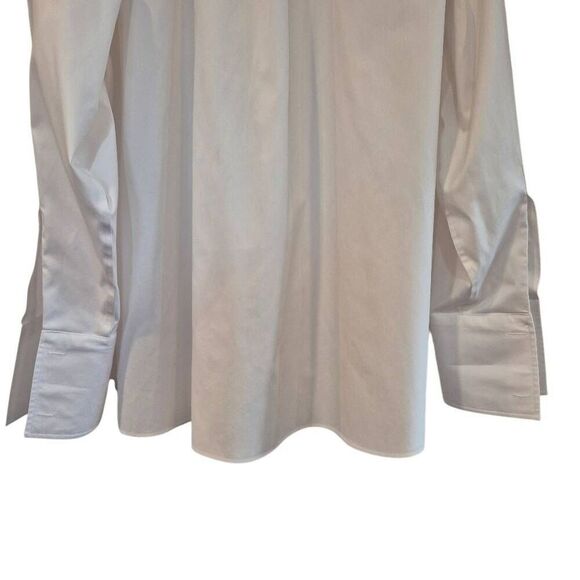 Jos A. Bank Men's White Cotton Button Down Dress Shirt that uses cuff links Just - Picture 6 of 10